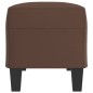 vidaXL Banco de cuero sintético marrón 100x35x41 cm vidaXL Banco de cuero sintético marrón 100x35x41 cm