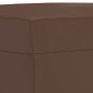 vidaXL Banco de cuero sintético marrón 100x35x41 cm vidaXL Banco de cuero sintético marrón 100x35x41 cm