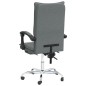 vidaXL Silla de oficina reclinable de tela gris oscuro vidaXL Silla de oficina reclinable de tela gris oscuro