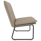 vidaXL Banco de cuero sintético color capuchino 100x75x76 cm vidaXL Banco de cuero sintético color capuchino 100x75x76 cm
