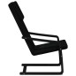 vidaXL Sillón de relax de tela negro vidaXL Sillón de relax de tela negro