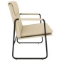 vidaXL Banco de tela color crema 100x64x80 cm vidaXL Banco de tela color crema 100x64x80 cm