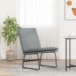 vidaXL Sillón de relax tela gris claro 52x75x76 cm vidaXL Sillón de relax tela gris claro 52x75x76 cm