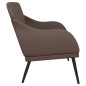 vidaXL Banco de cuero sintético marrón 110x76x80 cm vidaXL Banco de cuero sintético marrón 110x76x80 cm