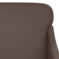 vidaXL Banco de cuero sintético marrón 110x76x80 cm vidaXL Banco de cuero sintético marrón 110x76x80 cm