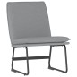 vidaXL Sillón de relax tela gris claro 52x75x76 cm vidaXL Sillón de relax tela gris claro 52x75x76 cm