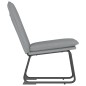 vidaXL Sillón de relax tela gris claro 52x75x76 cm vidaXL Sillón de relax tela gris claro 52x75x76 cm