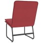 vidaXL Sillón de cuero sintético rojo tinto 54x75x76 cm vidaXL Sillón de cuero sintético rojo tinto 54x75x76 cm