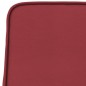 vidaXL Sillón de cuero sintético rojo tinto 54x75x76 cm vidaXL Sillón de cuero sintético rojo tinto 54x75x76 cm