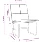 vidaXL Sillón de cuero sintético rojo tinto 54x75x76 cm vidaXL Sillón de cuero sintético rojo tinto 54x75x76 cm