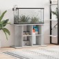 vidaXL Soporte de acuario madera ingeniería gris hormigón 100x40x60 cm