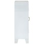 vidaXL Aparador madera maciza de acacia blanco 55x30x90 cm vidaXL Aparador madera maciza de acacia blanco 55x30x90 cm