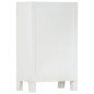 vidaXL Aparador madera maciza de acacia blanco 55x30x90 cm vidaXL Aparador madera maciza de acacia blanco 55x30x90 cm