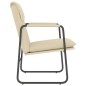 vidaXL Sillón de relax tela color crema 55x64x80 cm vidaXL Sillón de relax tela color crema 55x64x80 cm