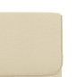 vidaXL Sillón de relax tela color crema 55x64x80 cm vidaXL Sillón de relax tela color crema 55x64x80 cm