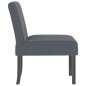 vidaXL Silla tapizada de terciopelo gris oscuro vidaXL Silla tapizada de terciopelo gris oscuro