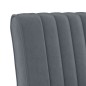 vidaXL Silla tapizada de terciopelo gris oscuro vidaXL Silla tapizada de terciopelo gris oscuro
