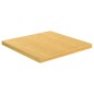 vidaXL Tablero de mesa de bambú 90x90x4 cm