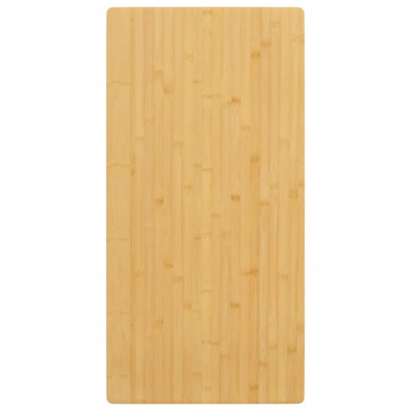vidaXL Tablero de mesa de bambú 40x80x2,5 cm