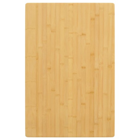 vidaXL Tablero de mesa de bambú 40x60x2,5 cm