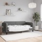vidaXL Sofá cama tela gris oscuro 90x190 cm vidaXL Sofá cama tela gris oscuro 90x190 cm