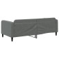 vidaXL Sofá cama tela gris oscuro 90x190 cm vidaXL Sofá cama tela gris oscuro 90x190 cm