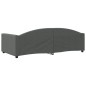 vidaXL Sofá cama tela gris oscuro 100x200 cm vidaXL Sofá cama tela gris oscuro 100x200 cm