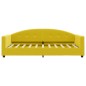 vidaXL Sofá cama terciopelo amarillo 80x200 cm vidaXL Sofá cama terciopelo amarillo 80x200 cm