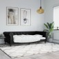 vidaXL Sofá cama cuero sintético negro 100x200 cm vidaXL Sofá cama cuero sintético negro 100x200 cm