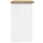 vidaXL Mesita de noche BODO madera maciza de pino marrón 53x38,5x66 cm vidaXL Mesita de noche BODO madera maciza de pino marrón 53x38,5x66 cm