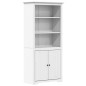 vidaXL Librería BODO madera maciza de pino blanco 80x40x172 cm vidaXL Librería BODO madera maciza de pino blanco 80x40x172 cm