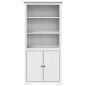 vidaXL Librería BODO madera maciza de pino blanco 80x40x172 cm vidaXL Librería BODO madera maciza de pino blanco 80x40x172 cm