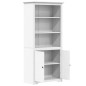 vidaXL Librería BODO madera maciza de pino blanco 80x40x172 cm vidaXL Librería BODO madera maciza de pino blanco 80x40x172 cm