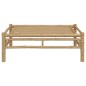vidaXL Mesa de centro de jardín bambú 100x55x33 cm vidaXL Mesa de centro de jardín bambú 100x55x33 cm