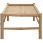 vidaXL Mesa de centro de jardín bambú 100x55x33 cm vidaXL Mesa de centro de jardín bambú 100x55x33 cm