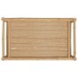 vidaXL Mesa de centro de jardín bambú 100x55x33 cm vidaXL Mesa de centro de jardín bambú 100x55x33 cm