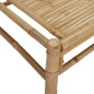 vidaXL Mesa de centro de jardín bambú 100x55x33 cm vidaXL Mesa de centro de jardín bambú 100x55x33 cm