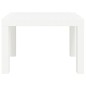 vidaXL Mesa de jardín PP blanco 59x47x40 cm vidaXL Mesa de jardín PP blanco 59x47x40 cm