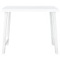 vidaXL Mesa de camping con aspecto de madera PP blanco 79x56x64 cm vidaXL Mesa de camping con aspecto de madera PP blanco 79x56x64 cm