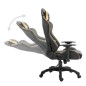 vidaXL Silla de gaming de cuero sintético dorado vidaXL Silla de gaming de cuero sintético dorado