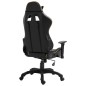 vidaXL Silla de gaming de cuero sintético dorado vidaXL Silla de gaming de cuero sintético dorado