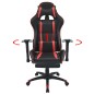 vidaXL Silla de oficina racing reclinable con reposapiés rojo vidaXL Silla de oficina racing reclinable con reposapiés rojo