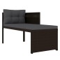vidaXL Set de muebles de jardín 4 piezas ratán sintético marrón vidaXL Set de muebles de jardín 4 piezas ratán sintético marrón
