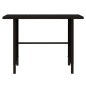 vidaXL Set de muebles de jardín 4 piezas ratán sintético marrón vidaXL Set de muebles de jardín 4 piezas ratán sintético marrón