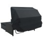 vidaXL Tumbona para 2 personas con toldo ratán sintético negro vidaXL Tumbona para 2 personas con toldo ratán sintético negro