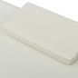 vidaXL Tumbona de jardín con toldo y cojines blanco crema vidaXL Tumbona de jardín con toldo y cojines blanco crema