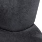 vidaXL Sillón en forma de mano de terciopelo negro vidaXL Sillón en forma de mano de terciopelo negro