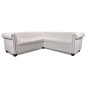 vidaXL Sofá Chesterfield 5 plazas de cuero artificial blanco vidaXL Sofá Chesterfield 5 plazas de cuero artificial blanco
