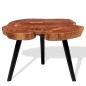 vidaXL Mesa de centro de tronco madera maciza de acacia (55-60)x40 cm vidaXL Mesa de centro de tronco madera maciza de acacia (55-60)x40 cm