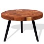 vidaXL Mesa de centro de tronco madera maciza de acacia (55-60)x40 cm vidaXL Mesa de centro de tronco madera maciza de acacia (55-60)x40 cm